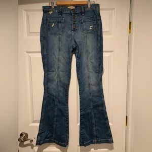 Current/Elliott Women’s Judi Flare Jeans